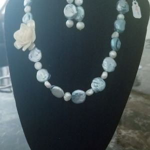 Handmade necklace & Earrings